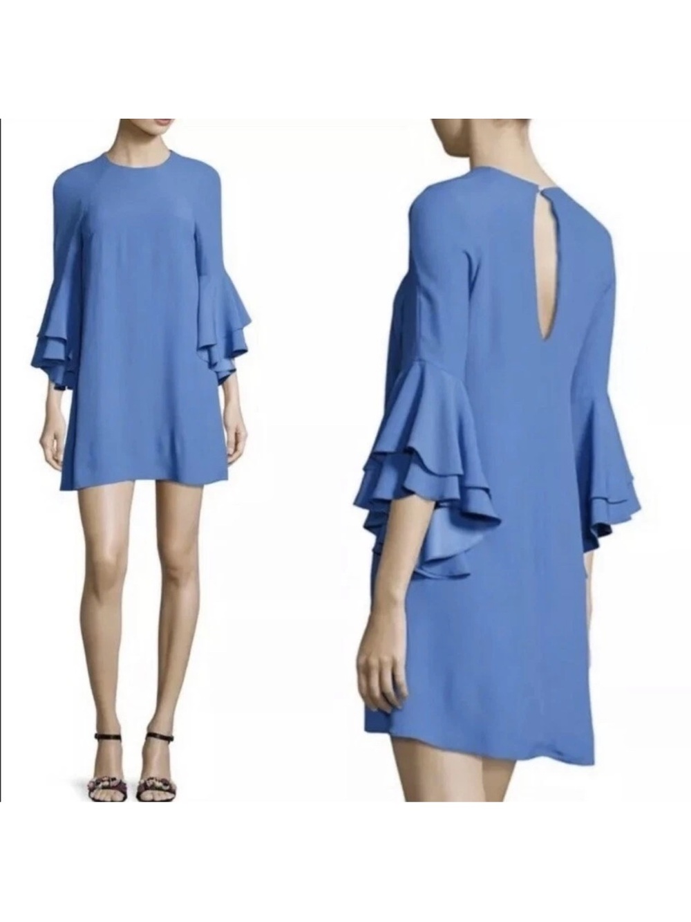 Alexis Melani Ruffled Sleeve Mini Dress-Large *NWT*